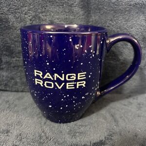 Range Rover Coffee Mug Cup Blue Paint Splatter